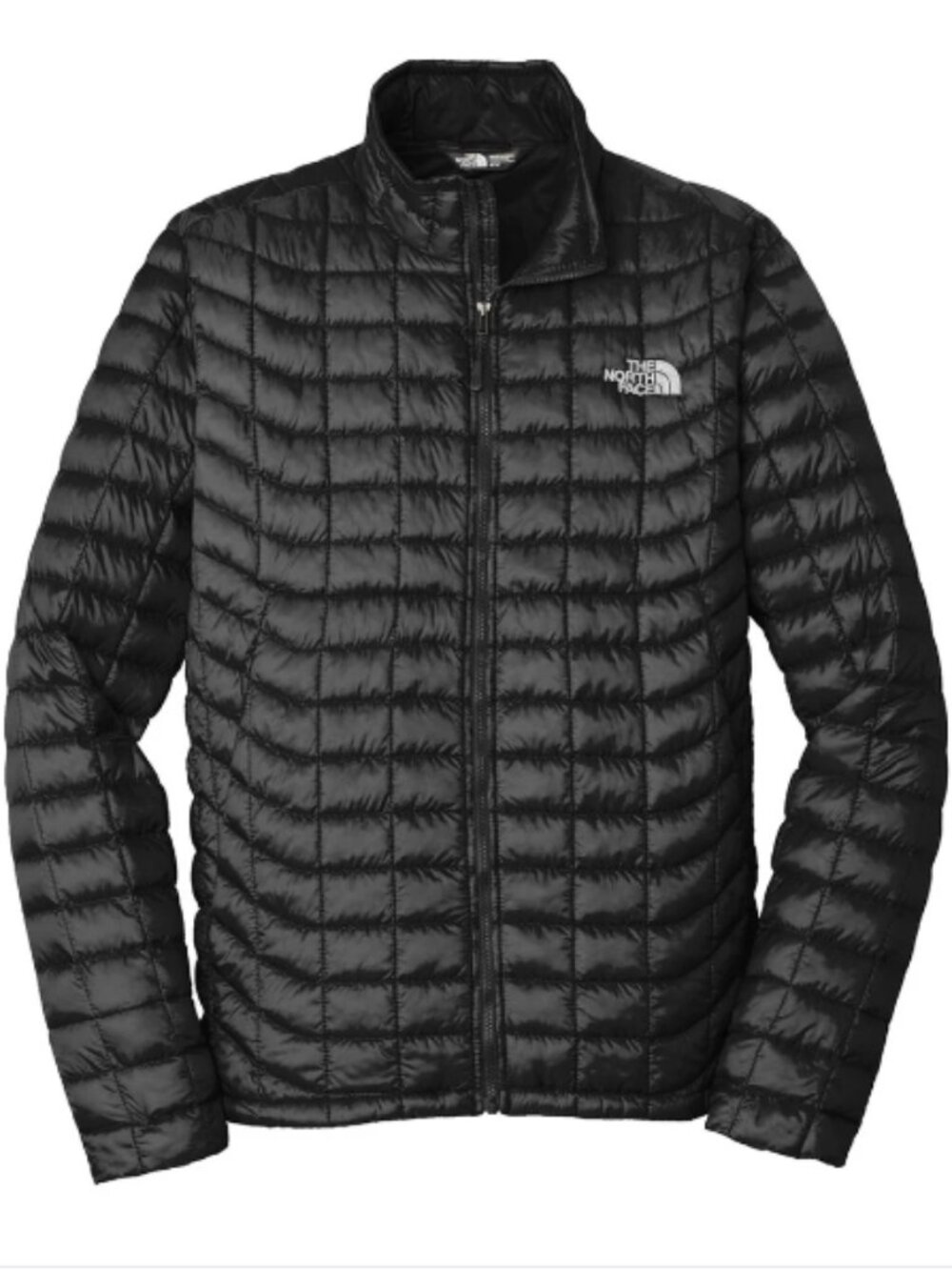 The North Face Women's ThermoBall Trekker Jacket Black Full Zip Puffer